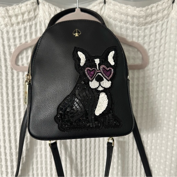 kate spade Handbags - Kate Spade Amelia Francois French Bulldog mini backpack